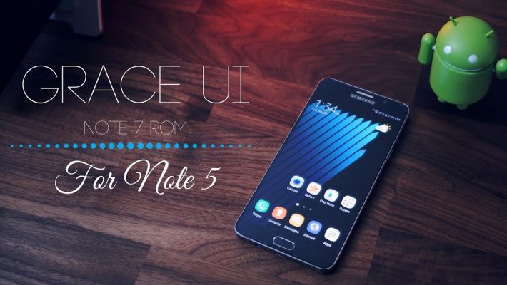 Galaxy Note 5 și Grace UX